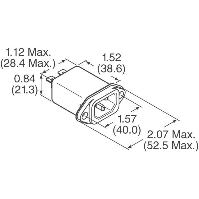 15GEEG3E-R Delta Electronics  Power Entry Modules (PEM)